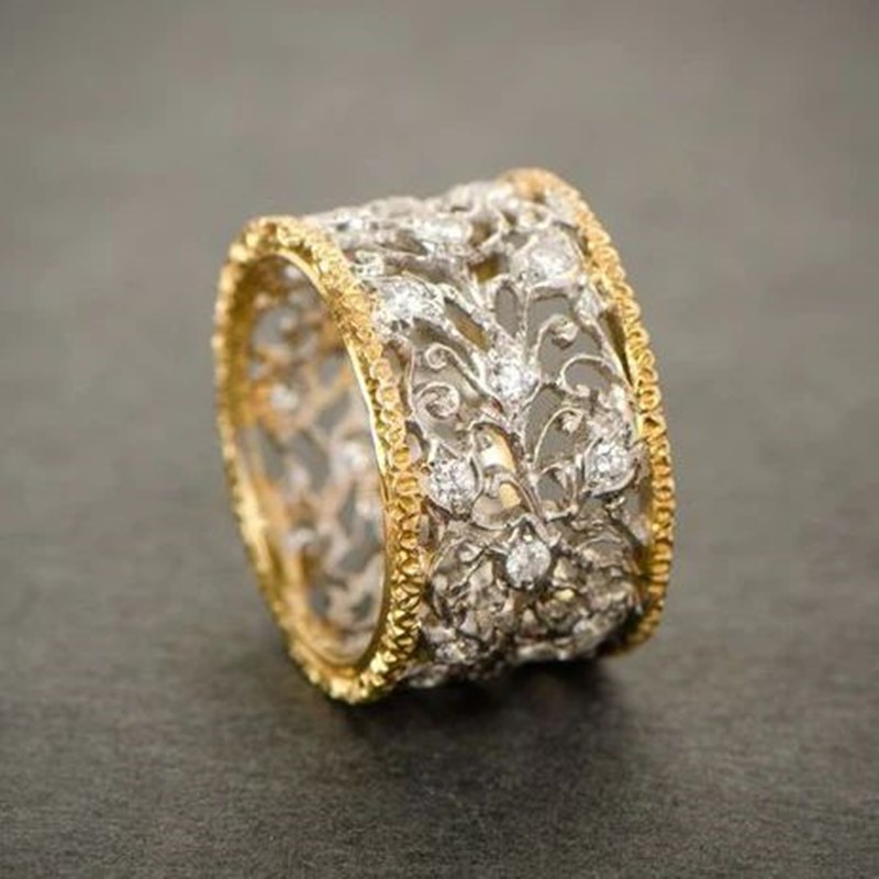 Gymnastics Rings - ORZTOON cincin wanita, perhiasan cincin wanita