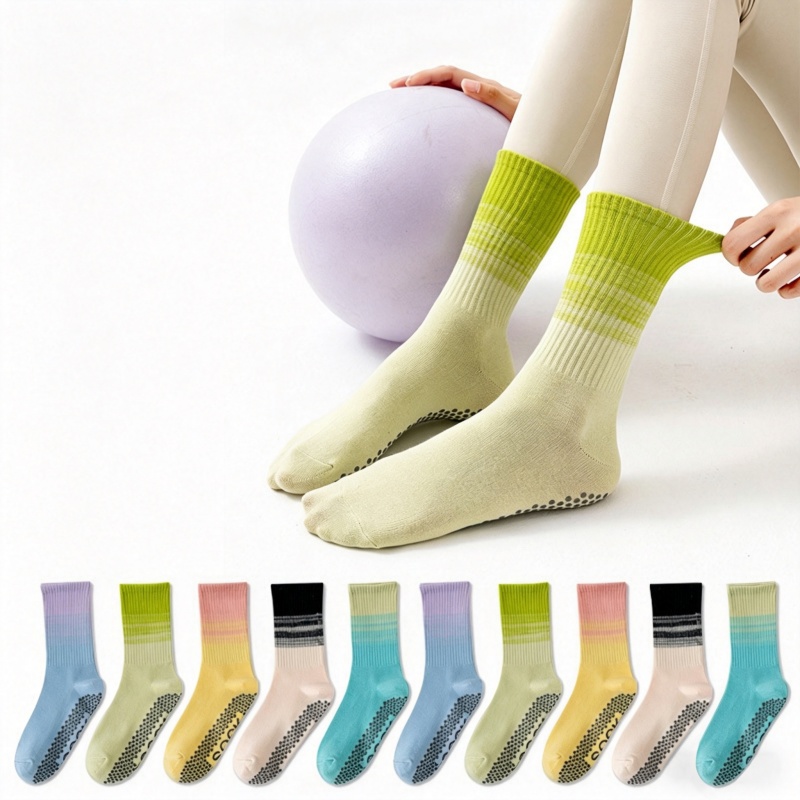 Yoga & Fitness With Denise - Dreamlikelin 1 Pasang Kaus Kaki Yoga