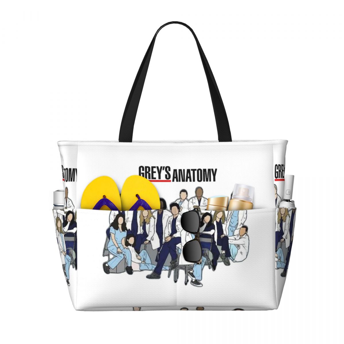 Yoga Anatomy Of Fitness - Tas Tote Pantai Greys Anatomy Seasons