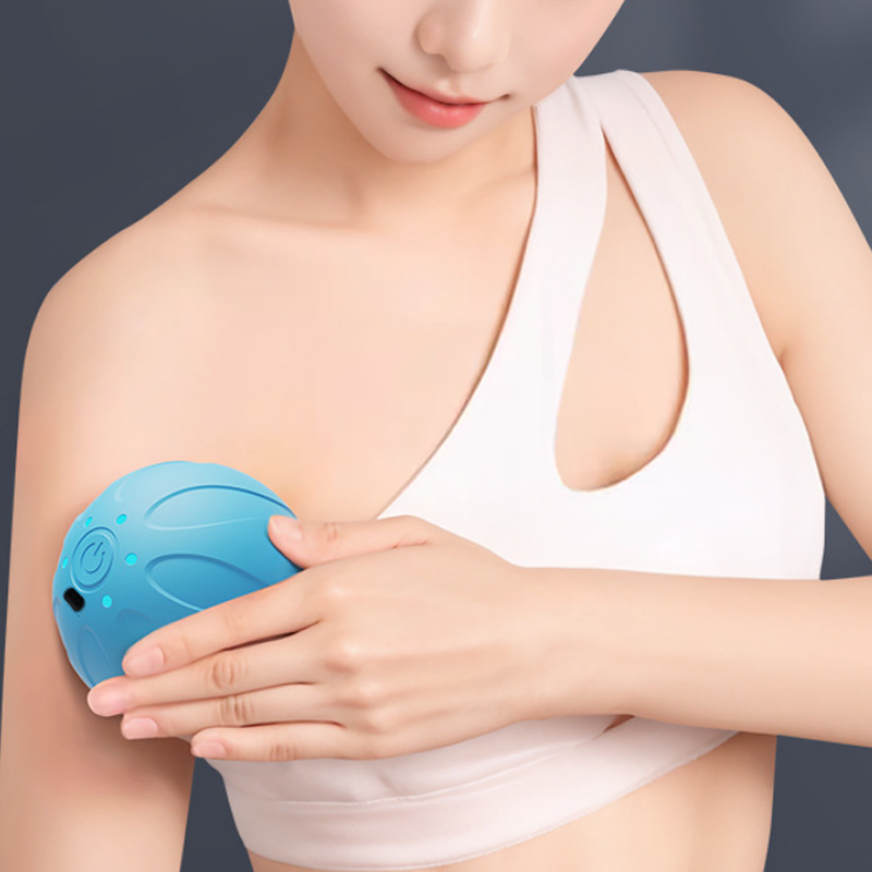Yoga Fitness Ball - Bola Pijat Getar Baru, Alat Pijat