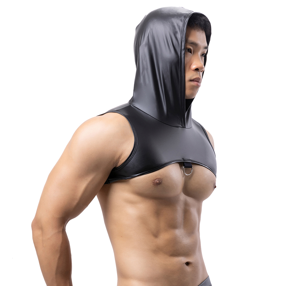 Gymnastics Rings - Tank Top Kebugaran Bertudung Kulit Imitasi