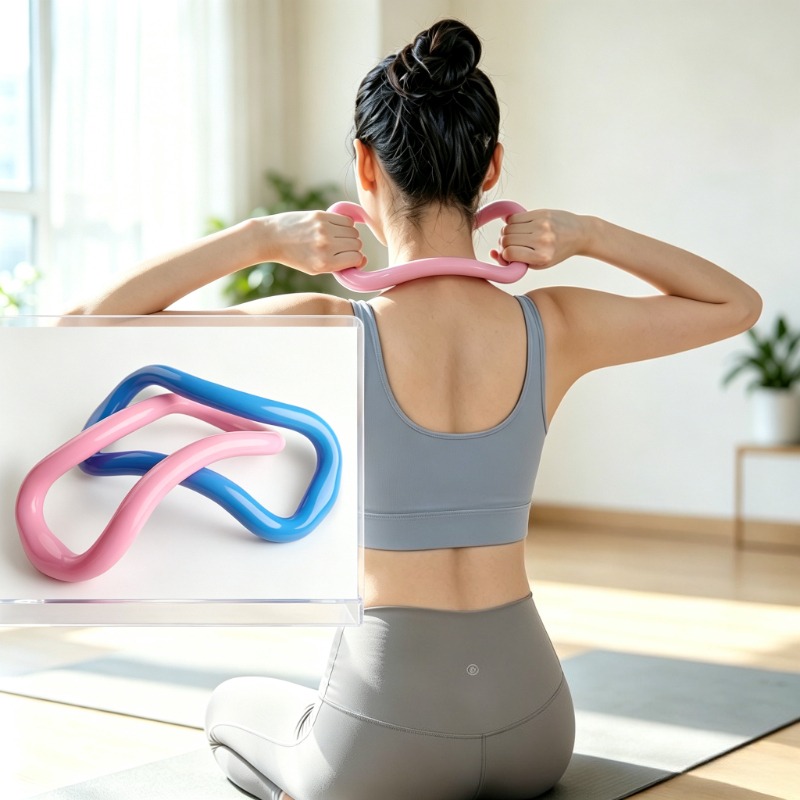 Gymnastics Rings - Prati Yoga Ring Pelatih Peregangan Bahu