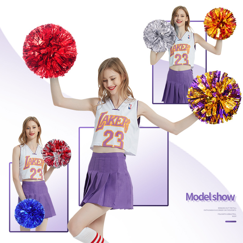 Yoga Fitness Ball - 10pcs Bola Bunga Senam Cheerleading, Bola