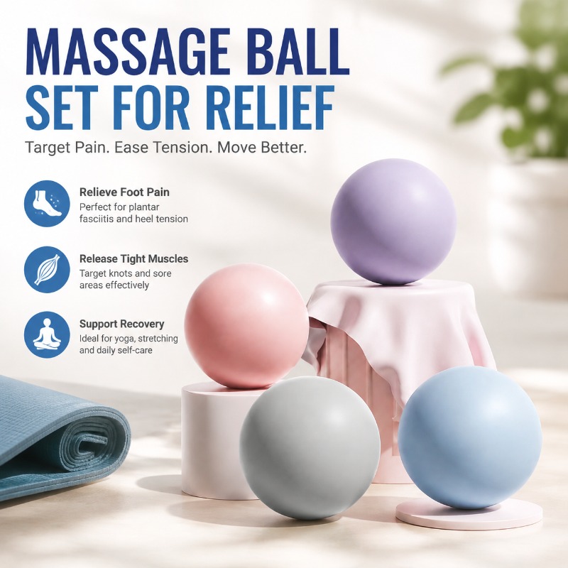 Bola Pijat Silikon untuk Kebug - Yoga Fitness Ball ulasan dan harga
