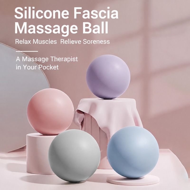 Bola Pijat Silikon untuk Kebug - Yoga Fitness Ball ulasan dan harga