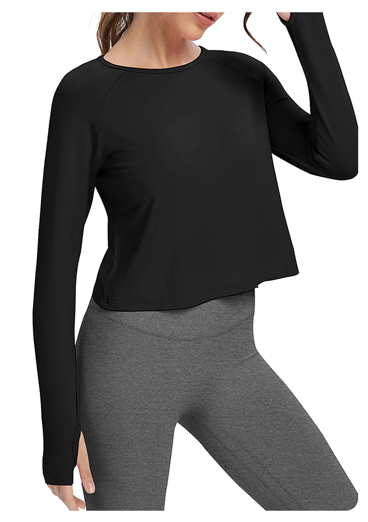 Rompi Yoga Lengan Panjang Wani - Yoga & Fitness With Denise ulasan dan harga