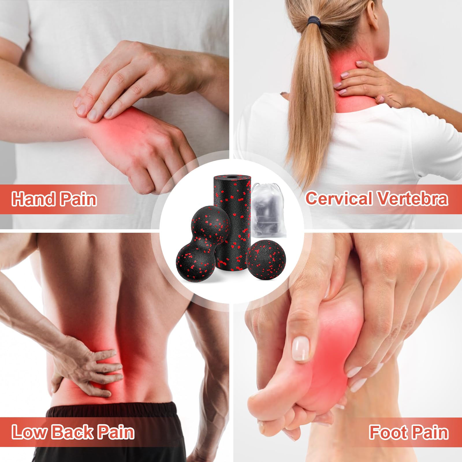 Set rol Yoga berongga pijat bo - Yoga Fitness Ball ulasan dan harga