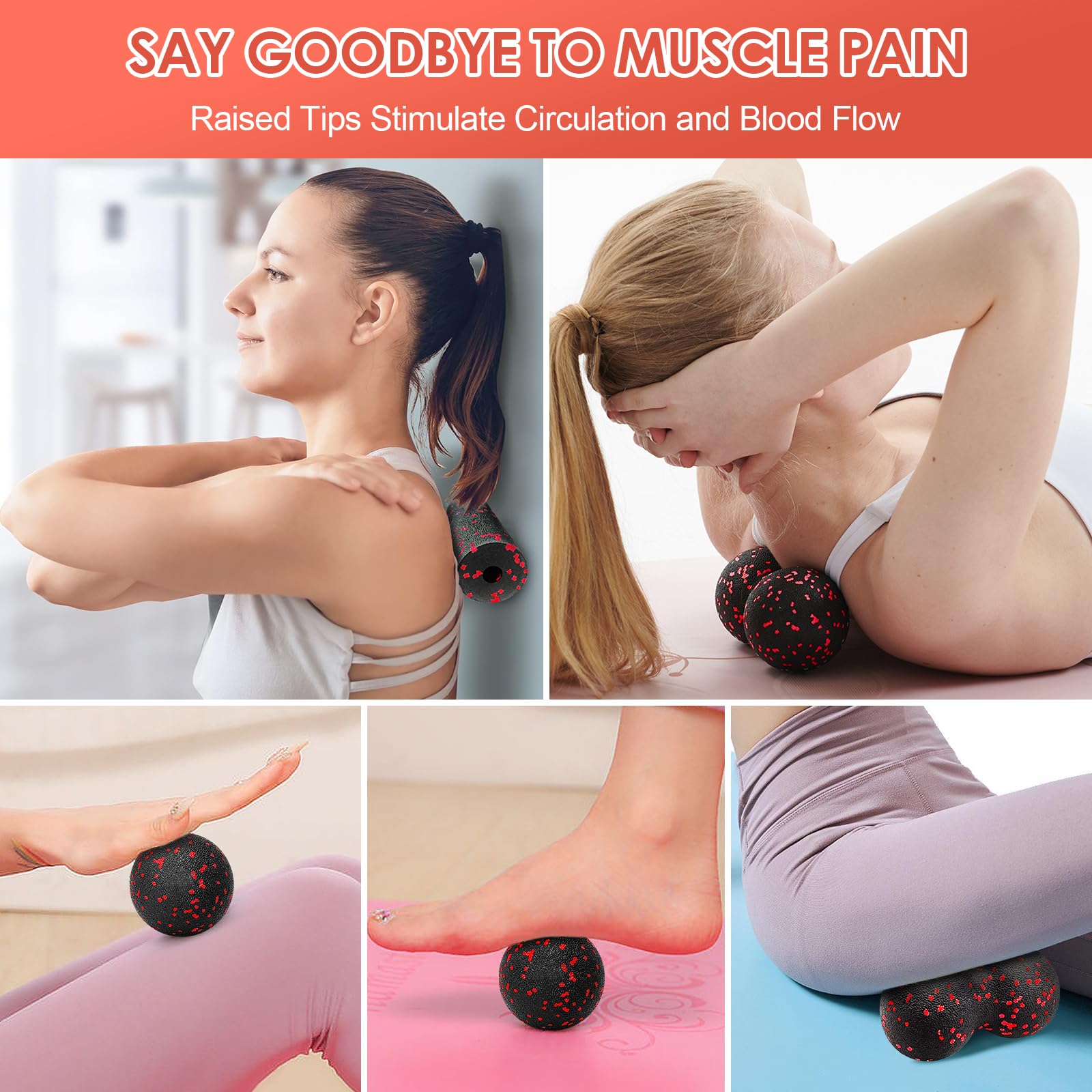 Set rol Yoga berongga pijat bo - Yoga Fitness Ball ulasan dan harga