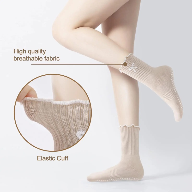 Kaus Kaki Yoga Profesional, Ta - Yoga & Fitness With Denise ulasan dan harga