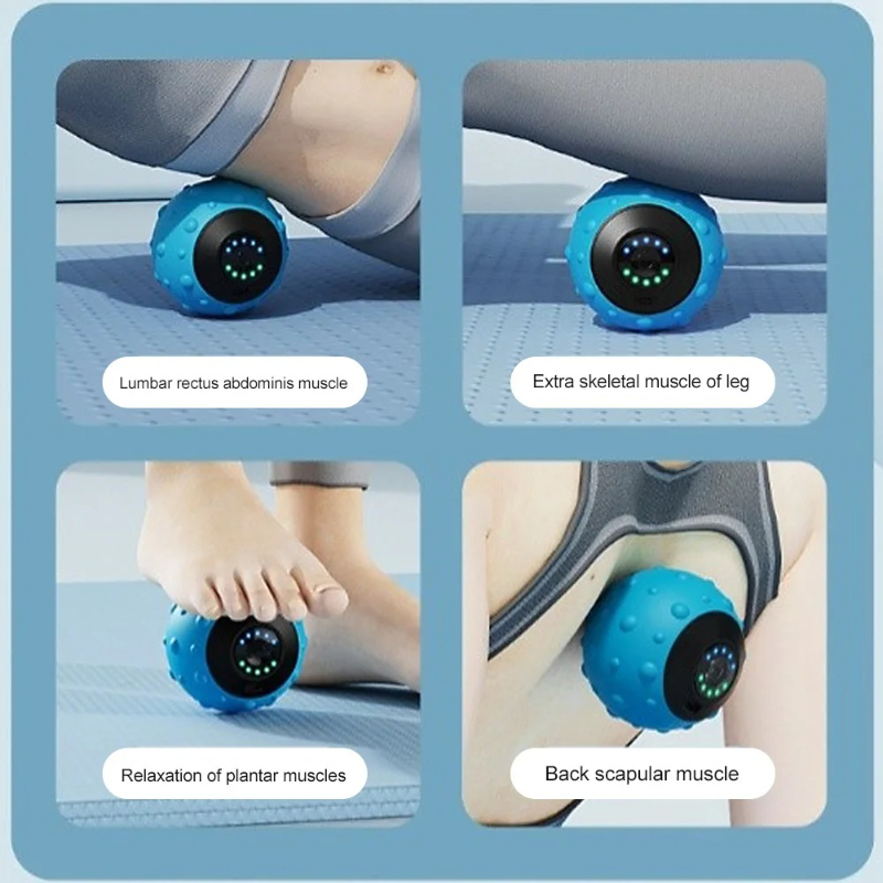 Bola Pijat Getaran Listrik Tek - Yoga Fitness Ball ulasan dan harga
