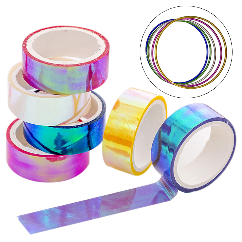 500Cm Pita Glitter Prismatik R - Gymnastics Rings ulasan dan harga