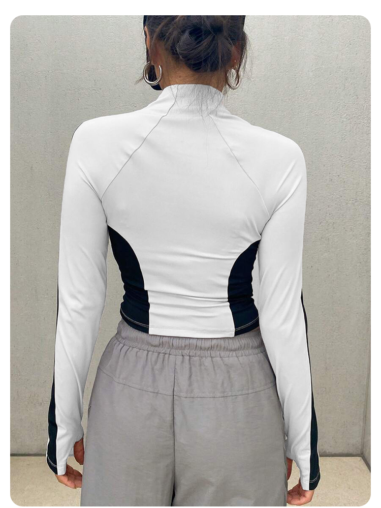 Jaket Yoga Kerah Tinggi untuk  - Yoga & Fitness With Denise ulasan dan harga