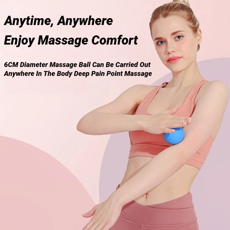 Bola Fascia TPE 6CM untuk Rela - Yoga Fitness Ball ulasan dan harga