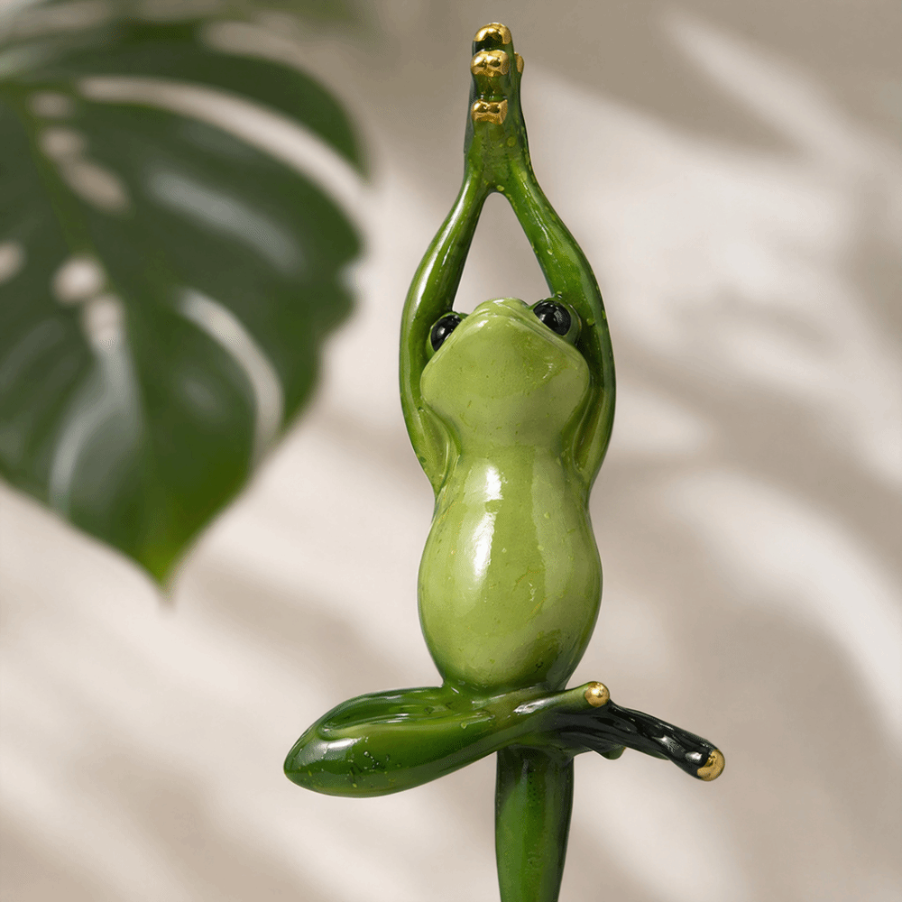 Figur Resin Amfibi Pose Yoga,  - Yoga Fitness Model ulasan dan harga