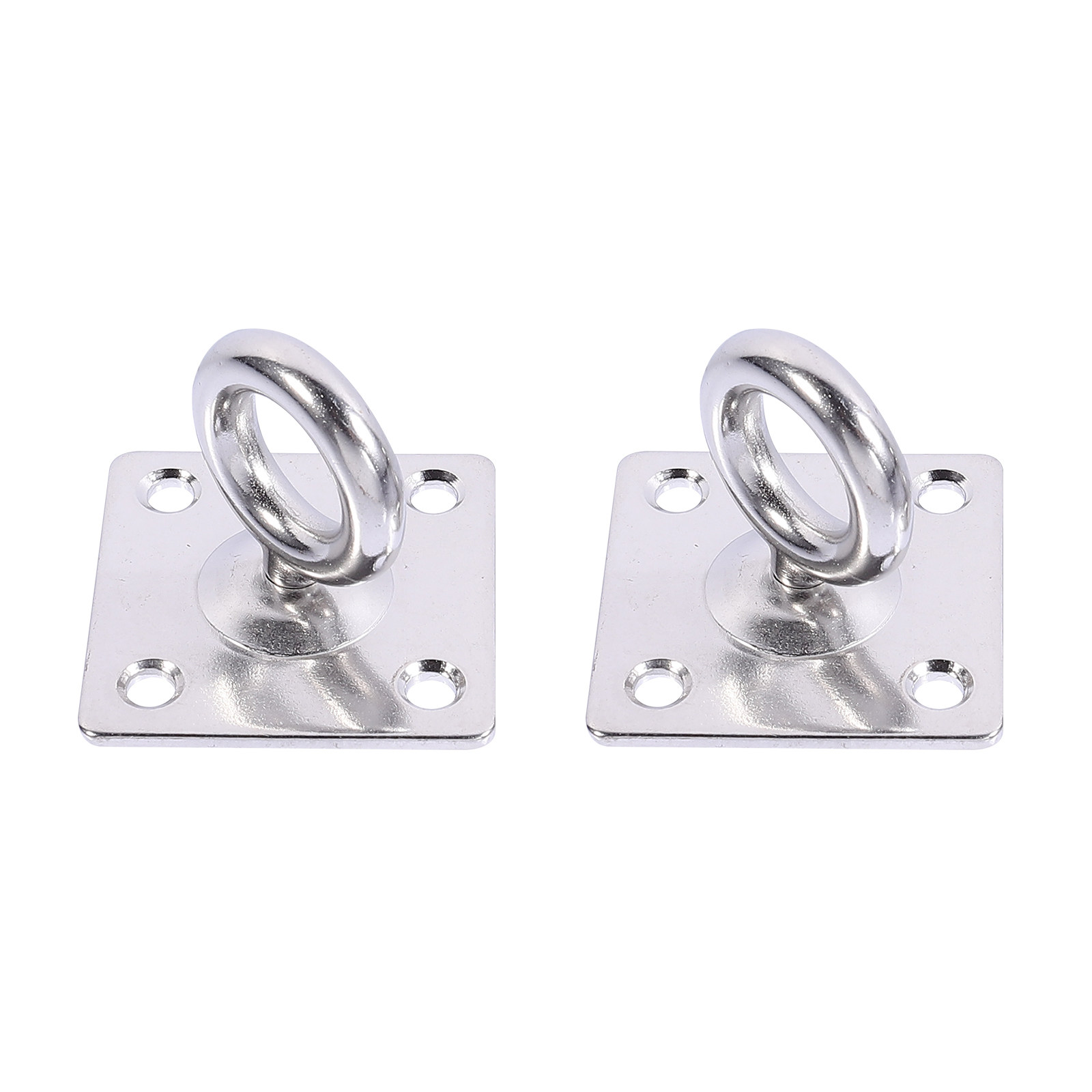 2Pcs M8 Kait Suspensi Baja Tah - Gymnastics Rings ulasan dan harga